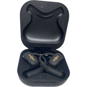 Shokz OpenFit Open-Ear Bluetooth True Wireless Earbuds Black Preowned with Case